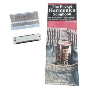 Memphis Blues Harmonica W/ Case And Songbook Set